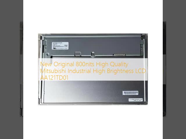 New Original 800nits High Quality Mitsubishi Industrial High Brightness LCD AA121TD01