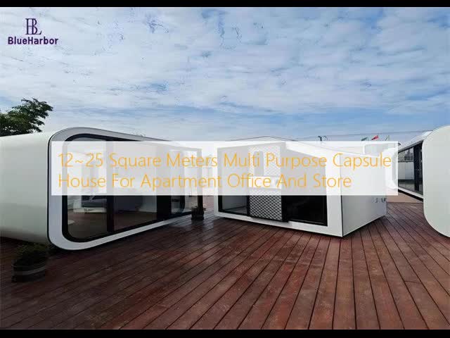 12~25 Square Meters Multi Purpose Capsule House For Apartment Office And Store