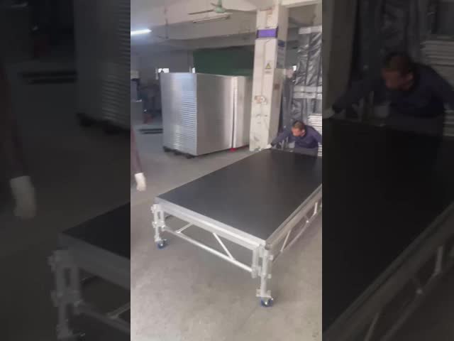 safety equipment case event stage platform dj lighting truss stand stage flight case aluminum stage 
