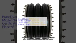 Amortiguación de aire con resorte enrollada triple 3H630376 de AIRSUSTECH con suspensión del aire del agujero 30XM10