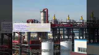 Olio residuo minerale che ricicla attrezzatura con il sistema di vuoto