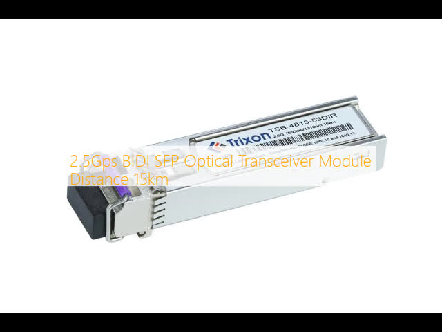 2.5Gps BIDI SFP Optical Transceiver Module Distance 15km
