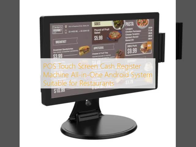 POS Touch Screen Cash Register Machine All-in-One Android System Suitable for Restaurants