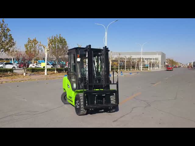 3.5 Ton Diesel Forklift with Reinforced Chassis and USA Curtis Controller for Heavy-Duty Operations