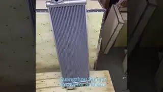 TMY PC138-8 Oil Radiator For Komatsu Excavator Hydraulic Engine video