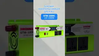 1000W 12V to 220V Home Use Power Inverter With Charger for Reliable DC to AC Conversion