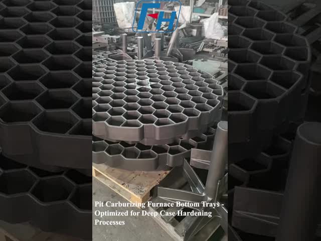 Anti-Deformation 1.4848 Heat Treating Trays for Pit Furnace Ensures Even Heating & Air Circulation