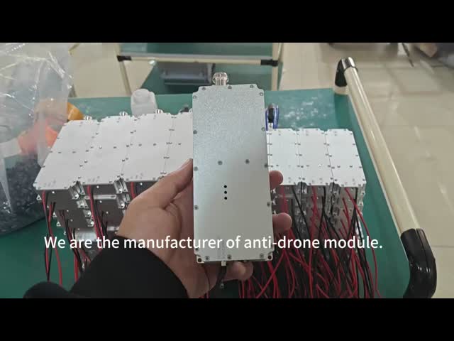100W 2.4GHz drone jamming modules, custom-produced with GaN Lora technology