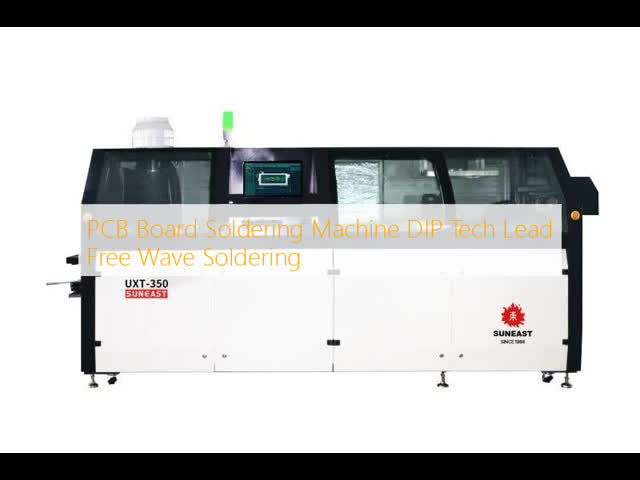 PCB Board Soldering Machine DIP Tech Lead Free Wave Soldering
