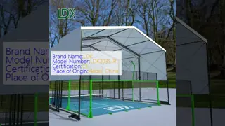 The Ultimate Sheltered Padel Facility: Precision-Engineered Court Canopy