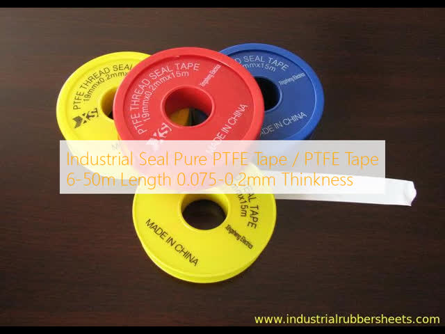 FDA Grade PTFE Tape with High Tensile Strength and Chemical Resistance for Industrial Sealing