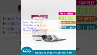 Bolsas a prueba de olores Bolsas de pie impresas personalizadas