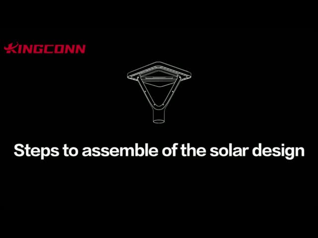 LED Solar Garden Light With IP67 Waterproof Motion Sensor for Outdoor Pathways