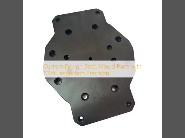 Custom Design ISO9001 Certified CNC Mould Parts with 100% Inspection Precision Machined Components
