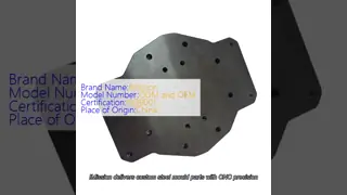 Custom Design ISO9001 Certified CNC Mould Parts with 100% Inspection Precision Machined Components