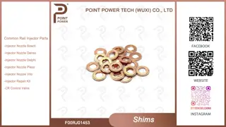 New F00RJ01453 Injector Nozzle Copper Washer F00R J01 453 Diesel Sprayer Gasket For Shim