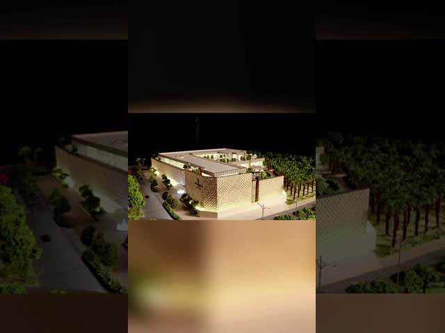 HIGOLD Section Model Architectural Design-Space station model 1/35