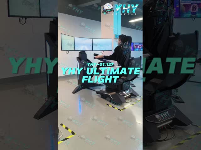 Flight Simulator New Flying Simulator VR Game Machine Motion With PXN Flight Stick Controller