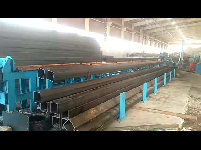 Intelligent Galvanized Steel 16mm Square Pipe Making Machine