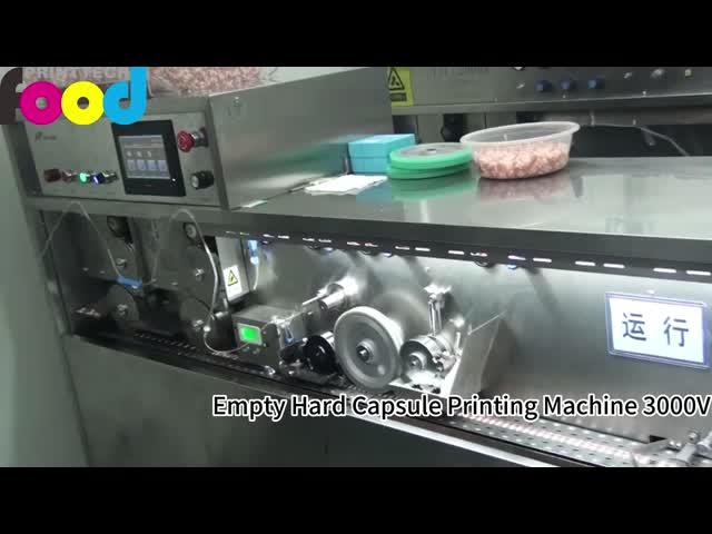 High Speed Two Color Hard Capsule Printer Equipment In Pharmaceutical Industry
