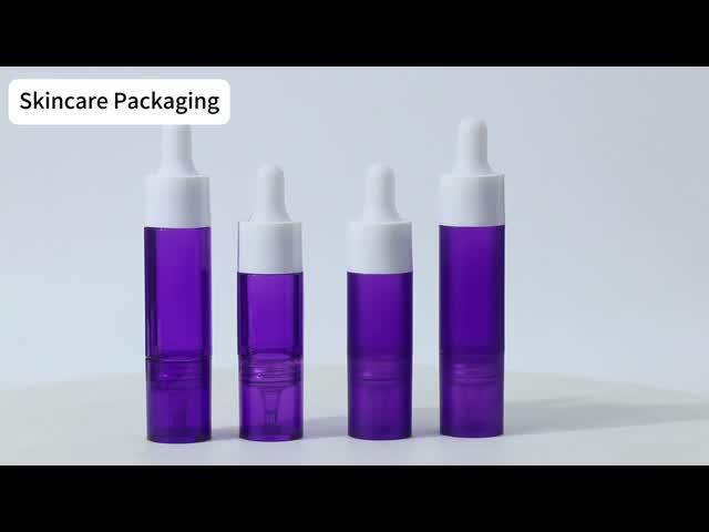 15ml and 20ml Double-headed Custom-designed PET Dropper Bottle for Essence and Skin Care Water Packaging
