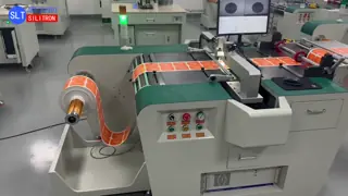 R2R Dual Head CCD Hole Punching Machine for Labels