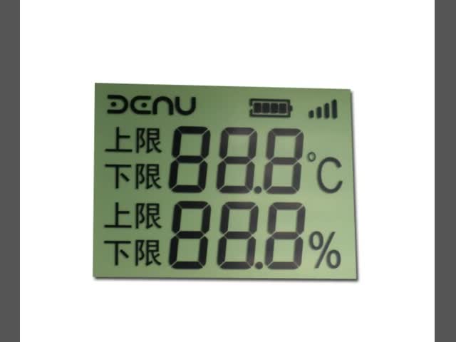 5V LCD Display Monochrome 20x2 LCD Display Screen For Industrial