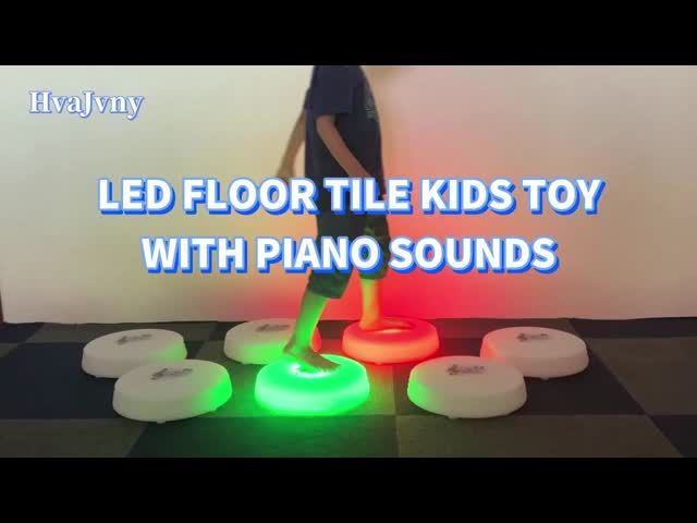 Warehouse Remote Control 18A Battery 12V 1.8AH Outdoor 3D LED Lighted Dance Floor Tiles Interactive RGB Colorful Lights
