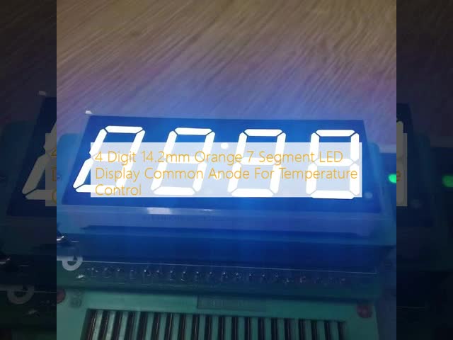 Ultra Bright White 14.2mm 4 Digit 7 Segment LED Clock Display Common Cathode for Digital Timer