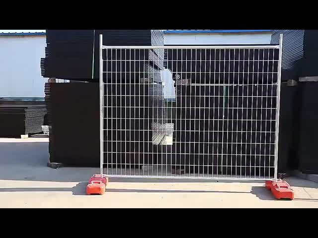 Customized Movable Fence Panels 2.1x2.4m Construction Fencing Panels