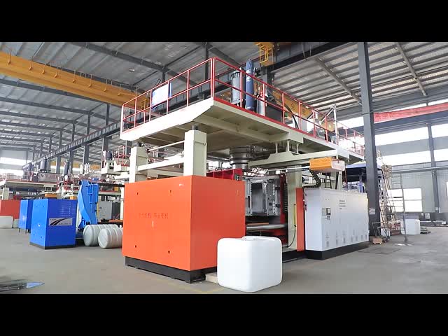 Huayu 1000L 1-Layer IBC Blow Moulding Machine Automatic Chemical Packing Blow Moulding Machine for HDPE Plastic
