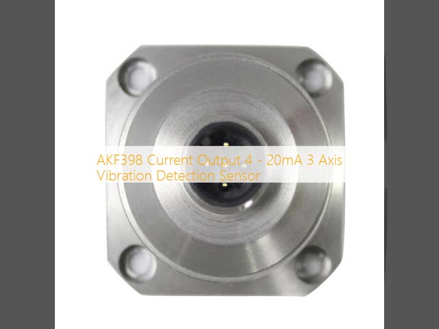 AKF398 Current Output 4 - 20mA 3 Axis Vibration Detection Sensor