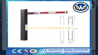 Space-Saving Small Parking Gate
