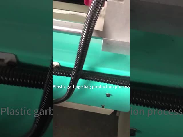Biodegradable black flat-bottomed corner support garbage bags, used for packaging toilet paper and Tampon plastic waste rolls