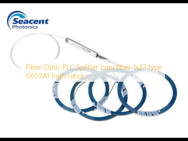 Fiber Optic PLC Splitter  bare fiber 1x32 type G657A1 high ratior