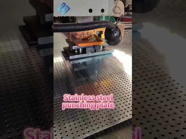 Customized Laser Cutting Punch Plate Screen Perforated Aluminum / Steel Plate