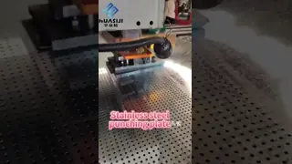 Customized Laser Cutting Punch Plate Screen Perforated Aluminum / Steel Plate
