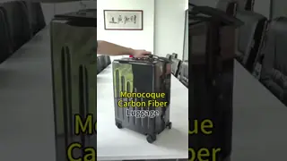 Upgrade Your Travel Experience with Unisex Carbon Fiber Shell Luggage featuring Spinner Caster and TSA Lock