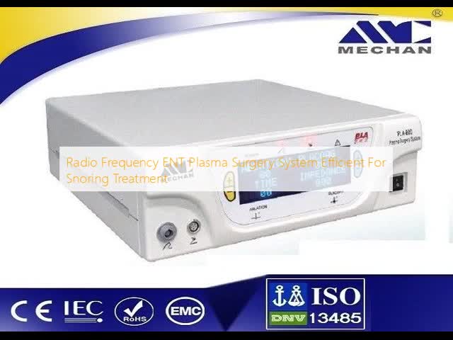 Radio Frequency ENT Plasma Surgery System Efficient For Snoring Treatment