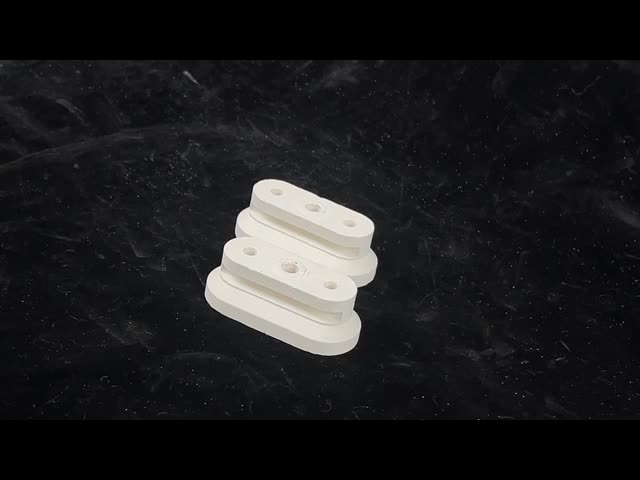 High Temperature Resistance Mullite Ceramic Block for Supporting Heating Wire