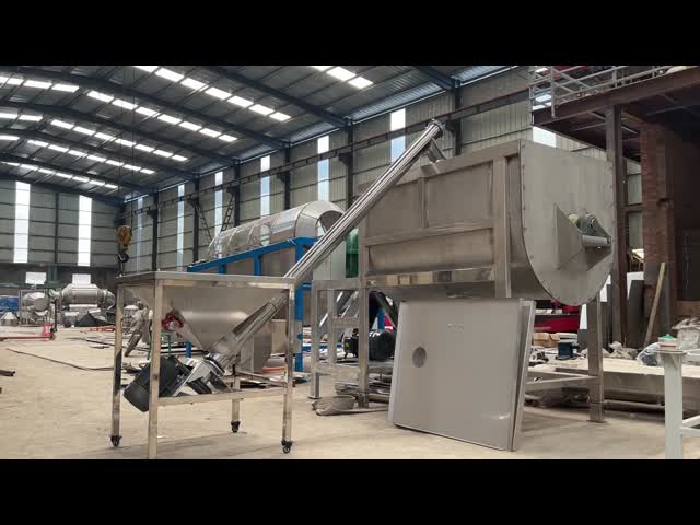 Custom U-Type Mixer (Horizontal Twin-Screw Mixer) High-efficiency, multi-functional powder mixing equipment for blending powdered materials, suitable for food, chemical, and ceramic industries.