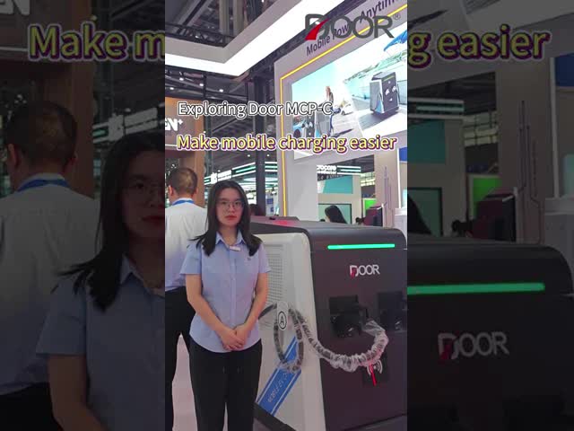 80KW Mobile EV Charging Station CCS1 / CCS2 Mobile DC Fast Charger