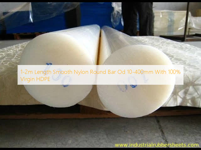 1-2m Length HDPE Rod with OD 10-400mm Made from 100% Virgin HDPE Material