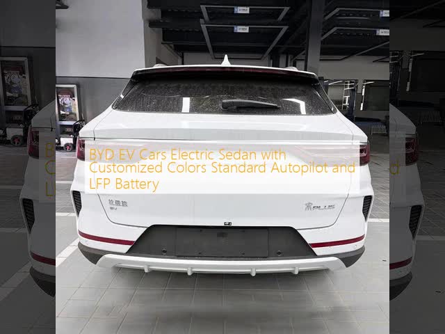 BYD EV Cars Electric Sedan with Customized Colors Standard Autopilot and LFP Battery