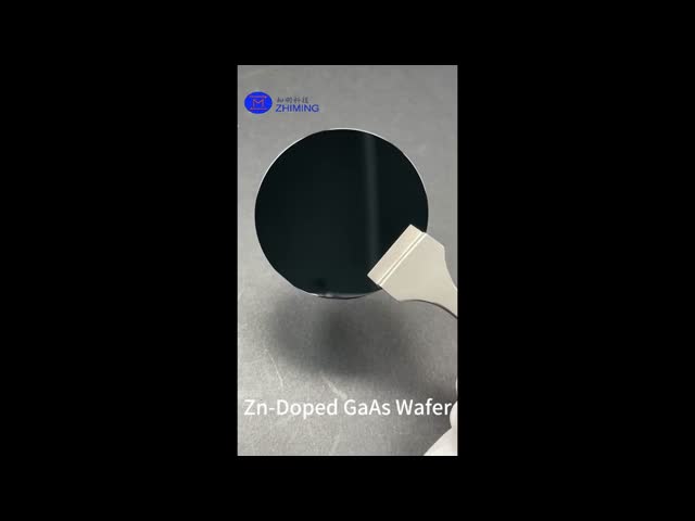 2-Inch Zn-Doped Gallium Arsenide (GaAs) Wafer for LED & Laser Diode Applications