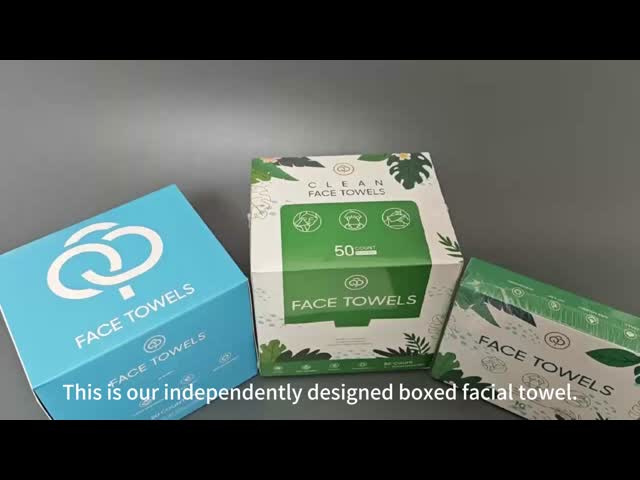 Skin Care Ultra Soft Disposable Face Towel Thicken 100% USDA Biobased