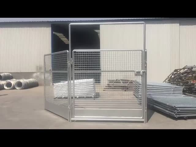 Hot Dipped Round Tube Sheep Panel Fence 3.6m  Cattle Panels For Sheep