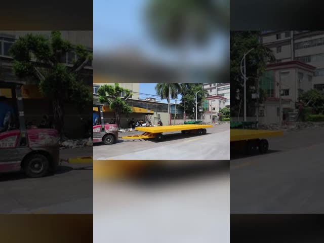 Multi-Purpose Flatbed Trailer - 2 Ton Heavy Cargo Logistics Transport Trailer