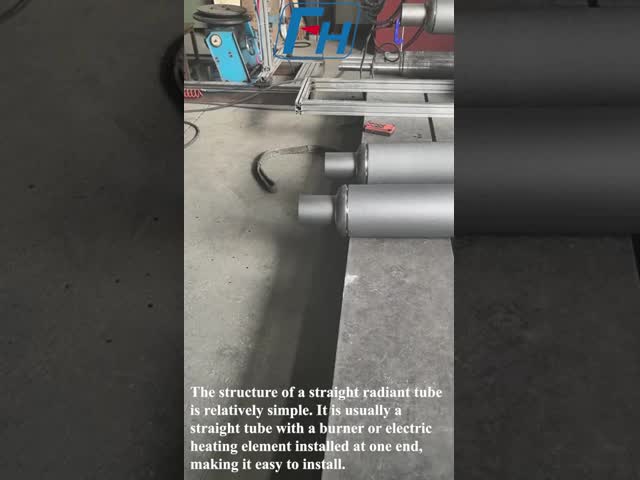Custom Radiant Tubes Squirrel Cage Flat Strip Spiral Type 1.4857 HP