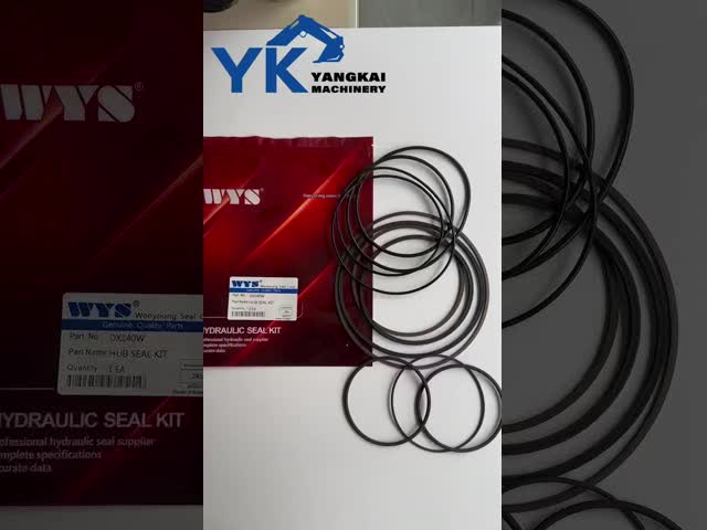 DX140W Wheel Hub Seal Kit WYS For Doosan Wheel Hub Excavator Wheel End Repair Kit